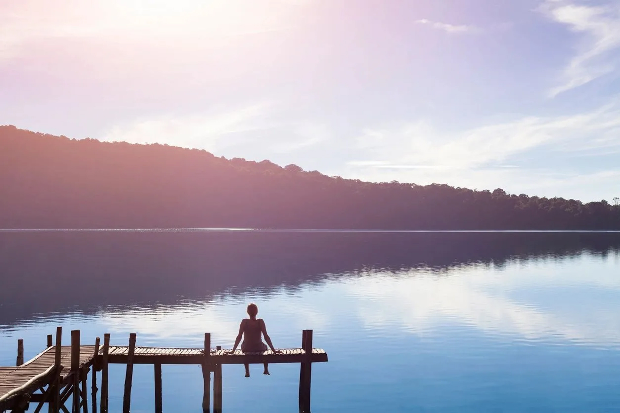 Peaceful outdoor scene